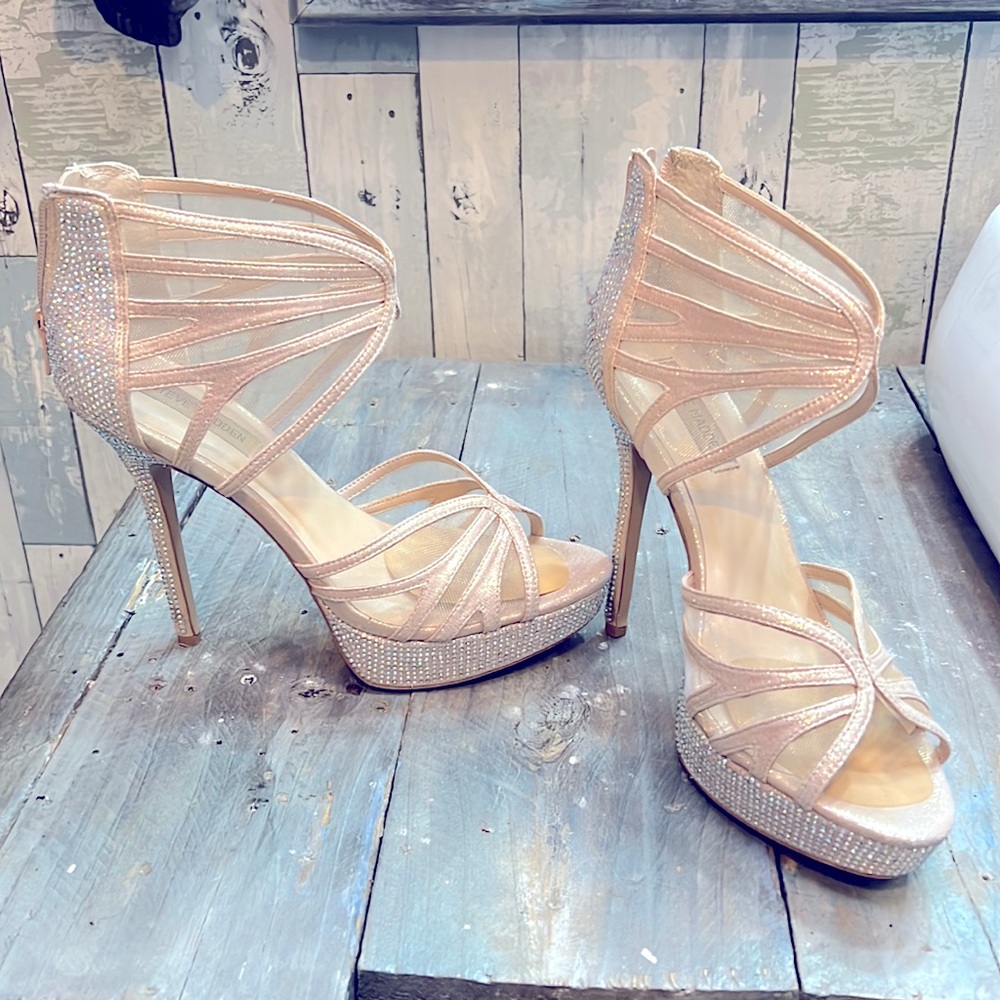 Steve Madden glitzy heels